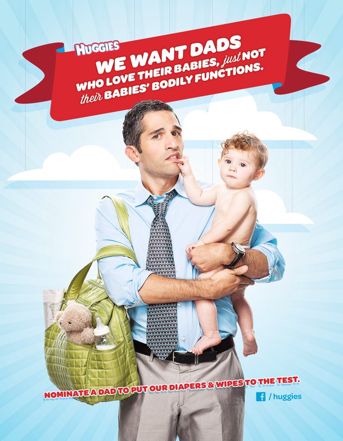 Huggies Dad Test - Andrew Gall / Creative Director & Copywriter