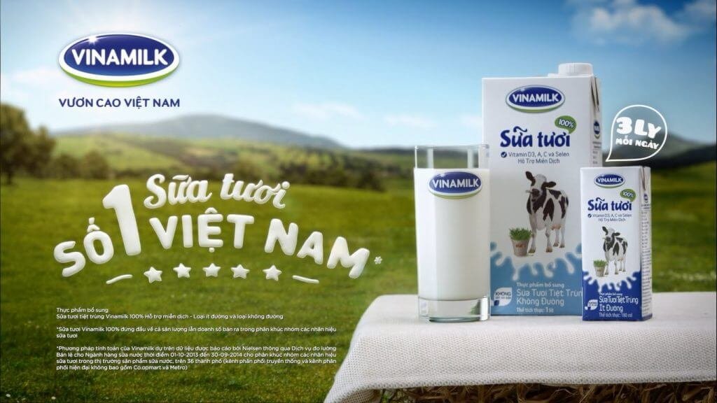 marketing trực tiếp của vinamilk