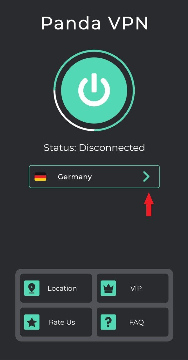 Chọn server VPN
