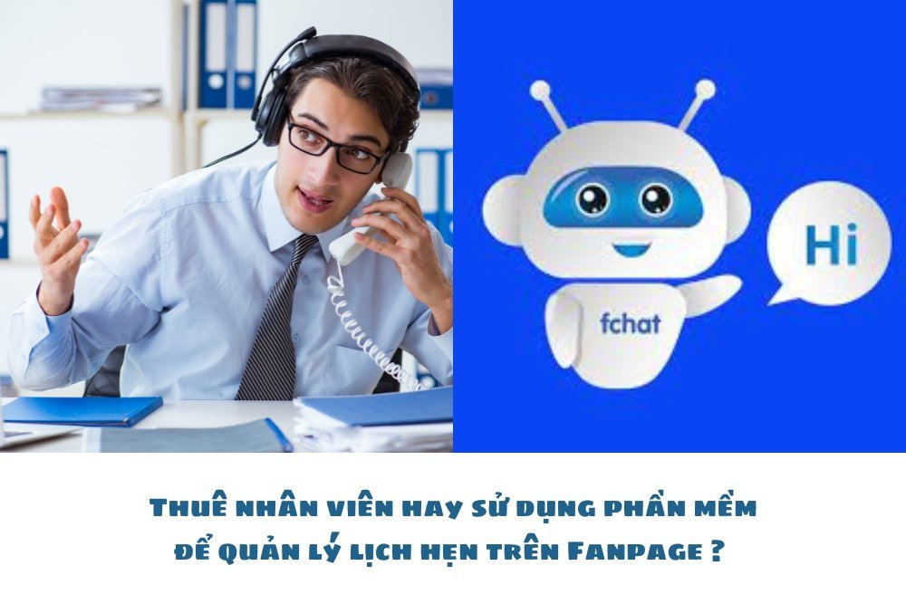 Thuê nhân viên hay sử dụng phần mềm để quản lý lịch hẹn?