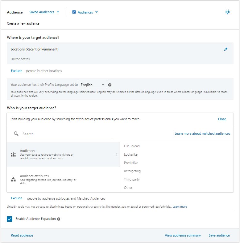 quảng cáo LinkedIn